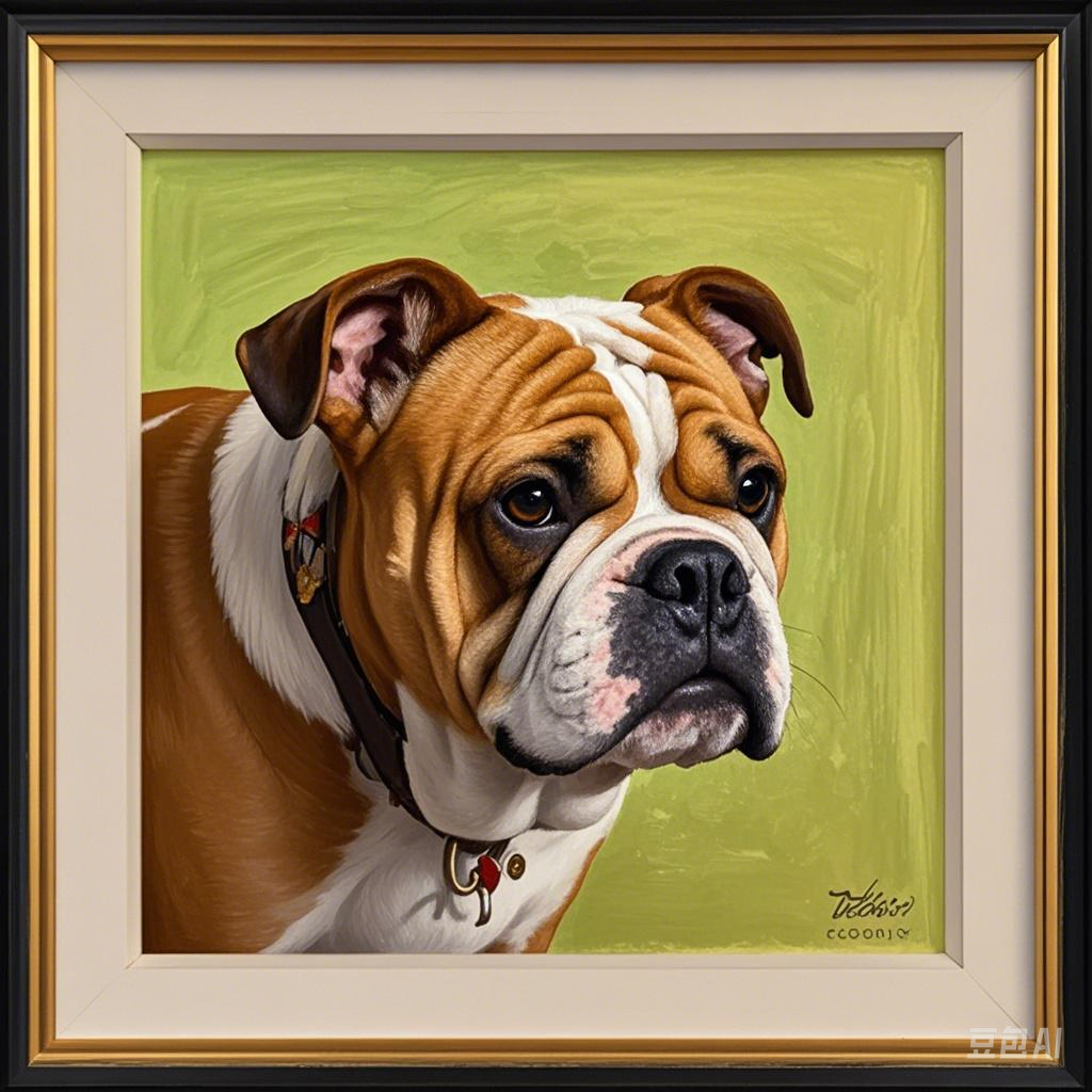 Custom Pet Photo- Personalized Pet Portrait Oil Painting Style