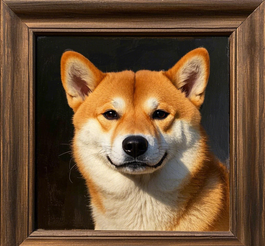 Custom Pet Photo- Personalized Pet Portrait Oil Painting Style
