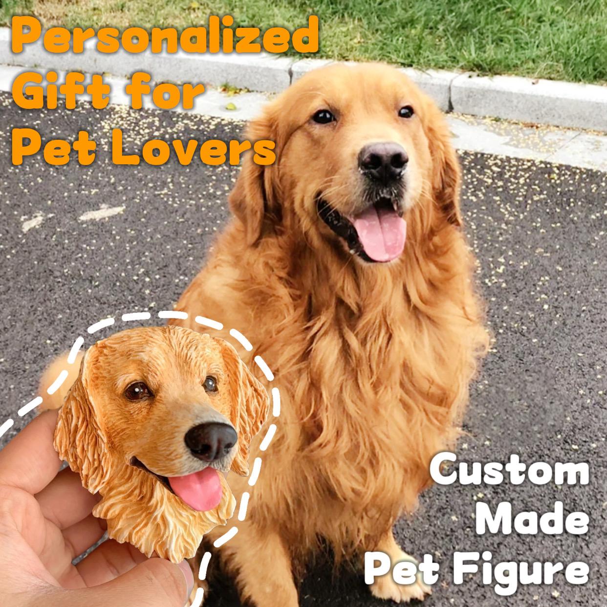 Custom Pet Photo- Personalized 3D Figure Handcrafted