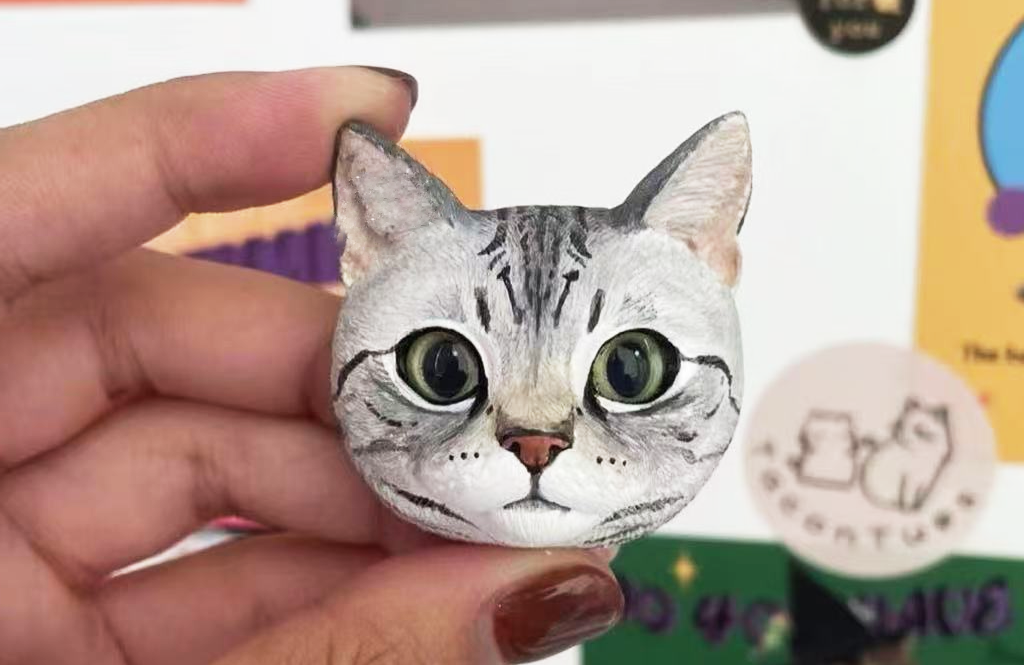 Custom Pet Photo- Personalized 3D Figure Handcrafted
