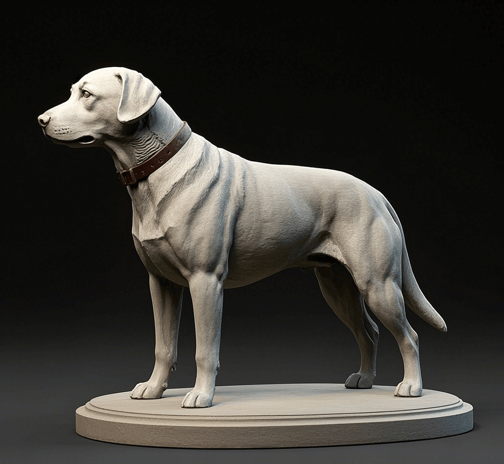 Customize Pet Full Body Figure Statue