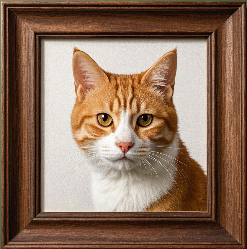 Custom Pet Photo- Personalized Pet Portrait Oil Painting Style