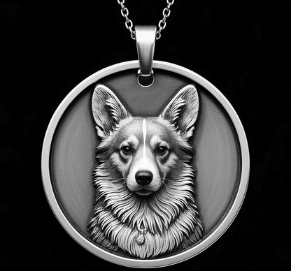 Custom Pet Relief Pendant Necklace