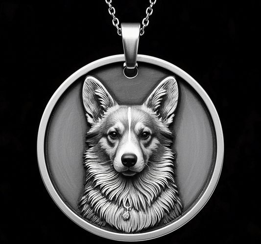 Custom Pet Relief Pendant Necklace