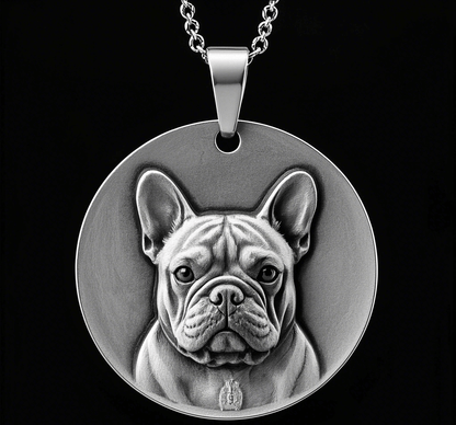 Custom Pet Relief Pendant Necklace