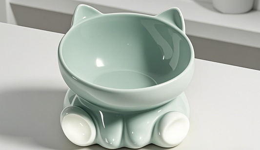 Cat  Bowl-Cute Ceramic Cat Bowl