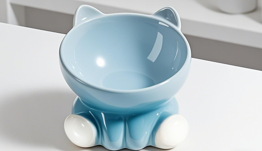 Cat  Bowl-Cute Ceramic Cat Bowl