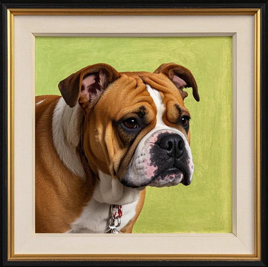 Custom Pet Photo- Personalized Pet Portrait Oil Painting Style