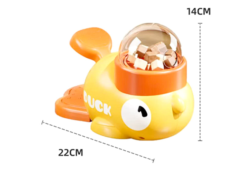 Cat Toys- Duckling Gachapon Treat Dispenser for Cats